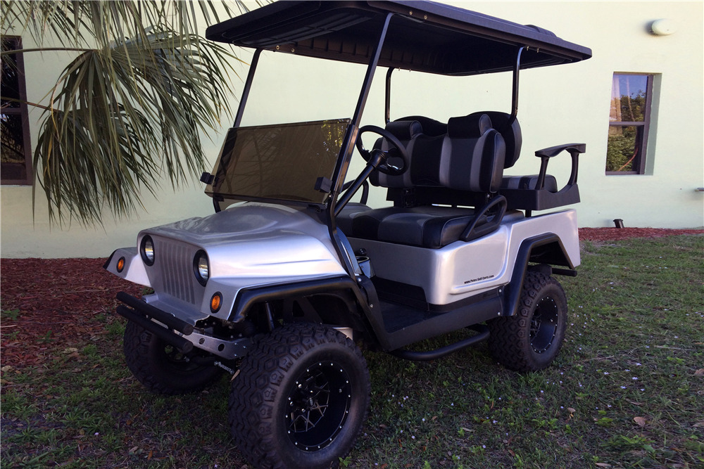 Arriba 76+ imagen jeep wrangler golf cart