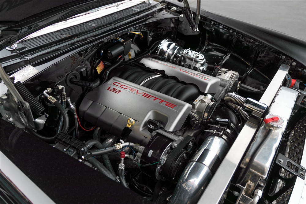 1955 CHEVROLET BEL AIR CUSTOM HARDTOP - Engine - 218497