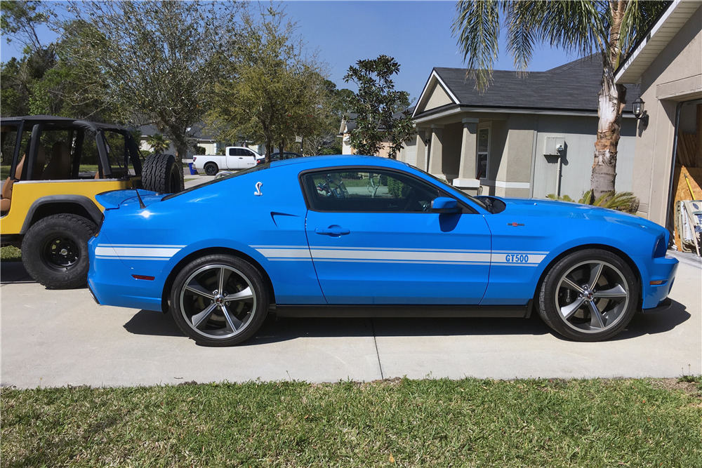2014 FORD SHELBY GT500 CUSTOM COUPE - Side Profile - 218783