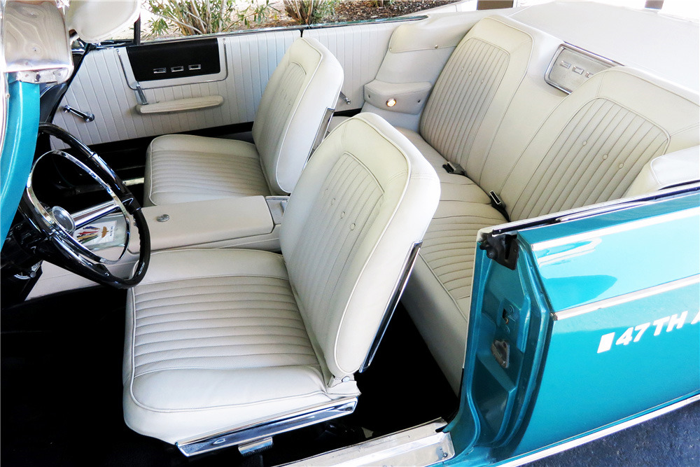 1963 CHRYSLER 300J PACE SETTER CONVERTIBLE - Interior - 219037