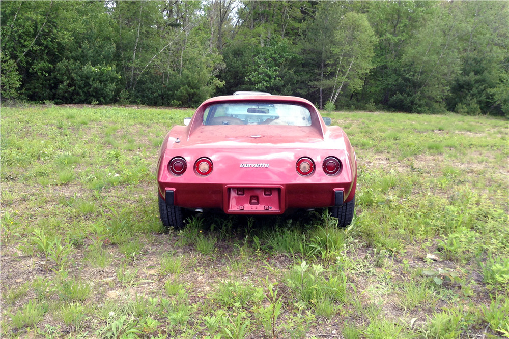 1976 CHEVROLET CORVETTE T-TOP COUPE - Rear 3/4 - 219039