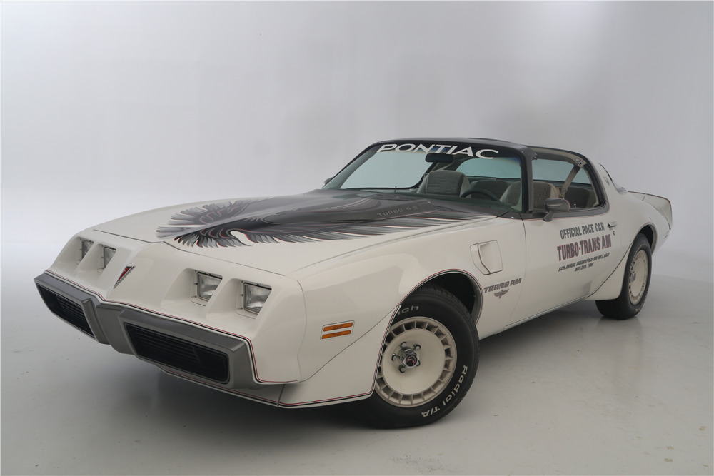 1980 PONTIAC TRANS AM INDY PACE CAR - Front 3/4 - 219136