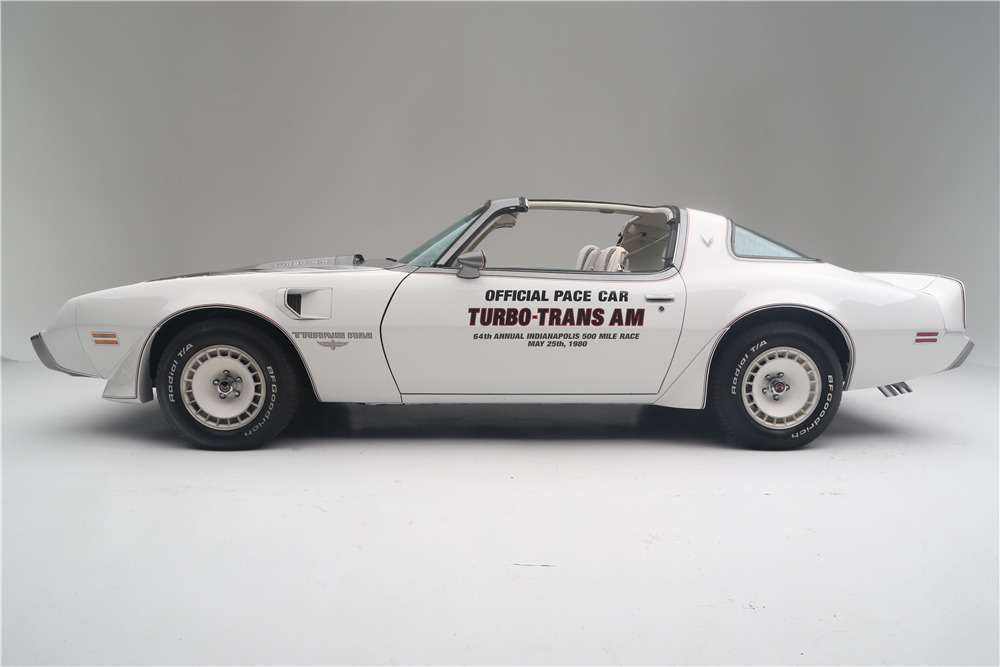 1980 PONTIAC TRANS AM INDY PACE CAR - Side Profile - 219136