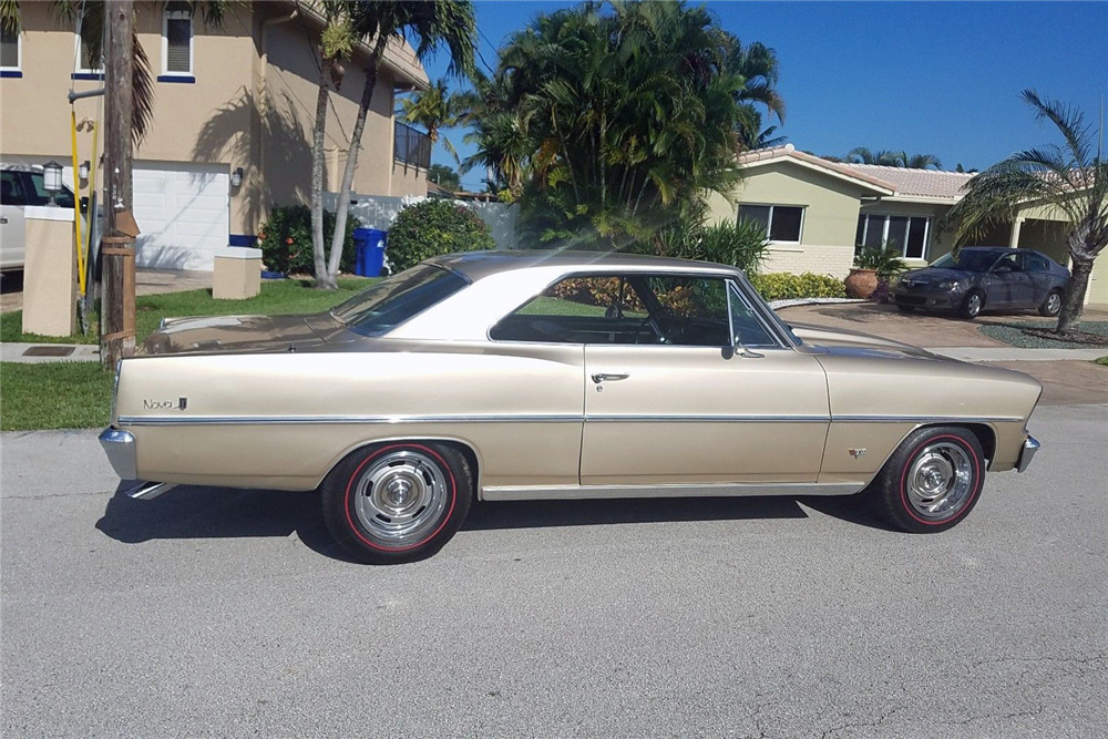 1967 CHEVROLET NOVA II - Side Profile - 219641