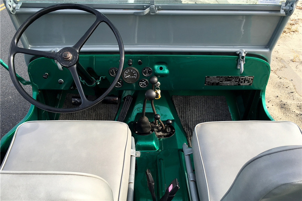 1946 WILLYS JEEP CJ2A - Interior - 219676