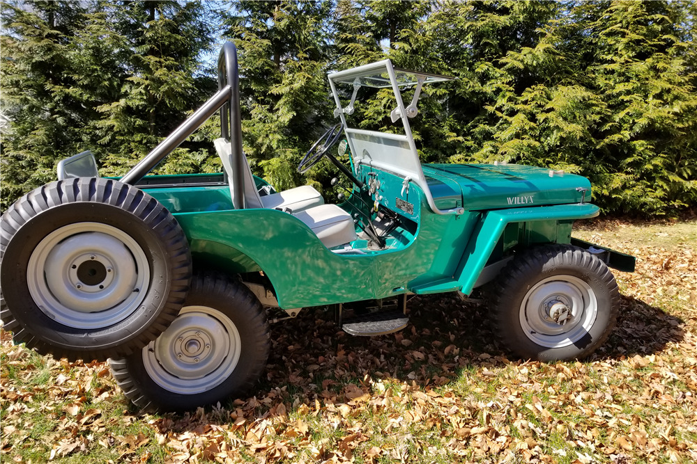 1946 WILLYS JEEP CJ2A - Side Profile - 219676