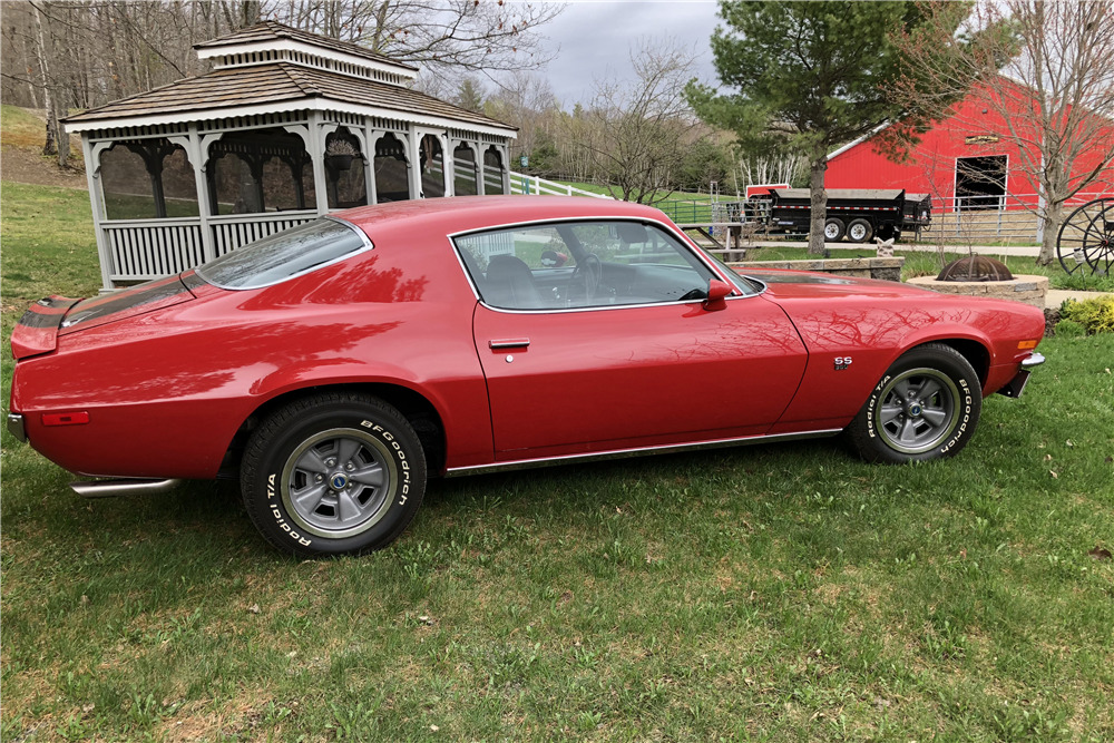 1971 CHEVROLET CAMARO - Side Profile - 219809