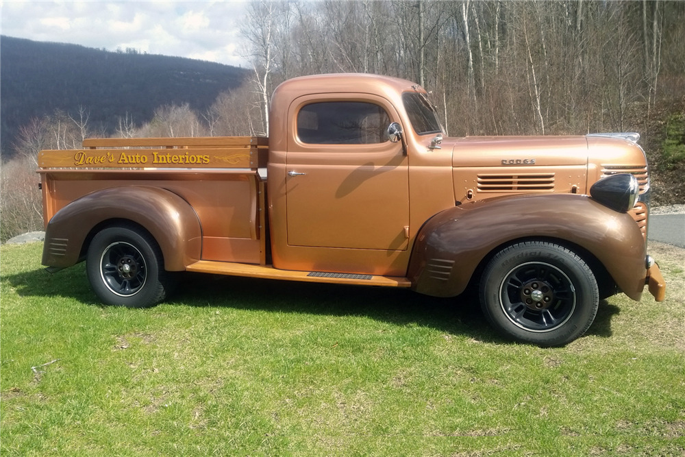 1947 DODGE CUSTOM PICKUP - Side Profile - 219855