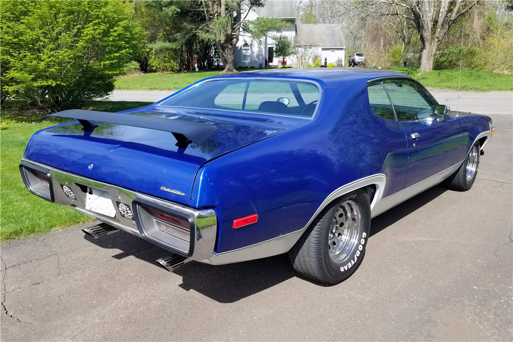 1972 PLYMOUTH SATELLITE - Rear 3/4 - 219869