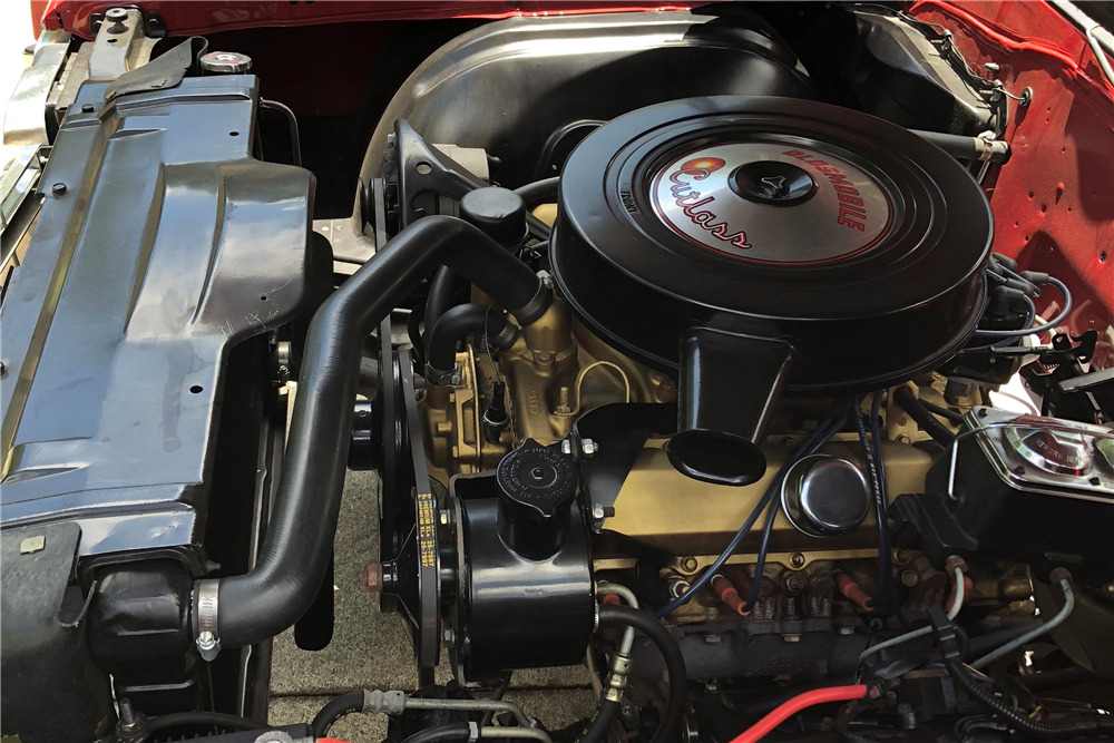1966 OLDSMOBILE CUTLASS CONVERTIBLE - Engine - 219907