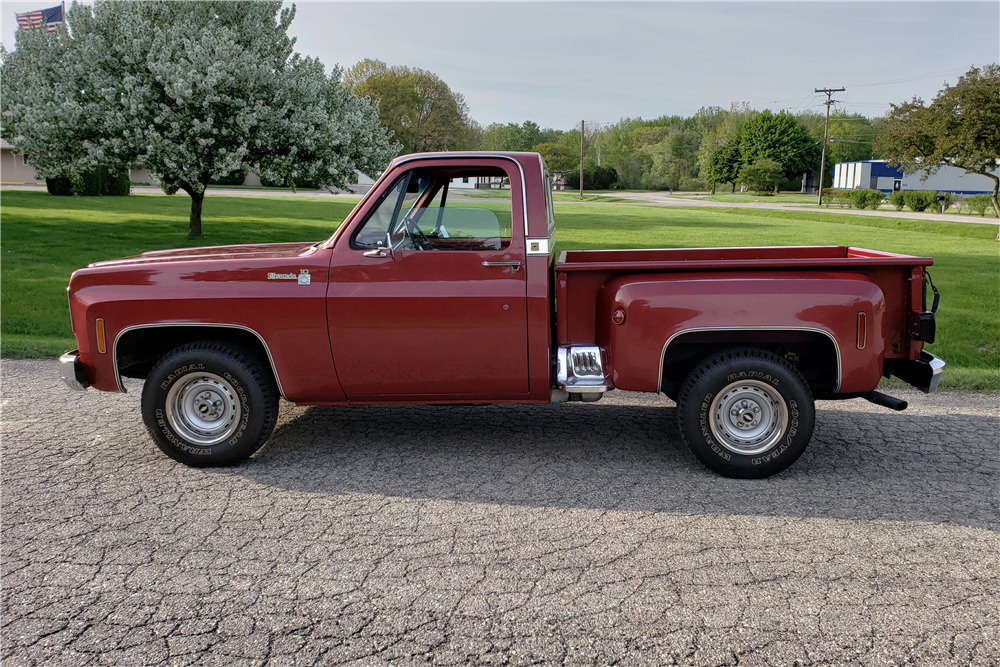 1978 CHEVROLET C10 PICKUP - Side Profile - 219930
