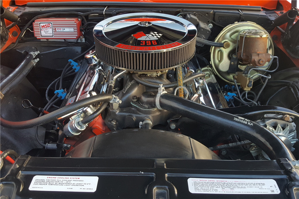 1971 CHEVROLET NOVA SS - Engine - 219961