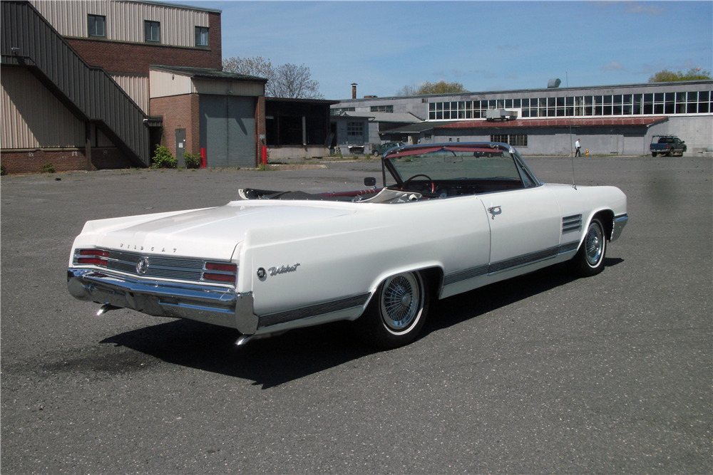 1964 BUICK WILDCAT CONVERTIBLE - Rear 3/4 - 219966
