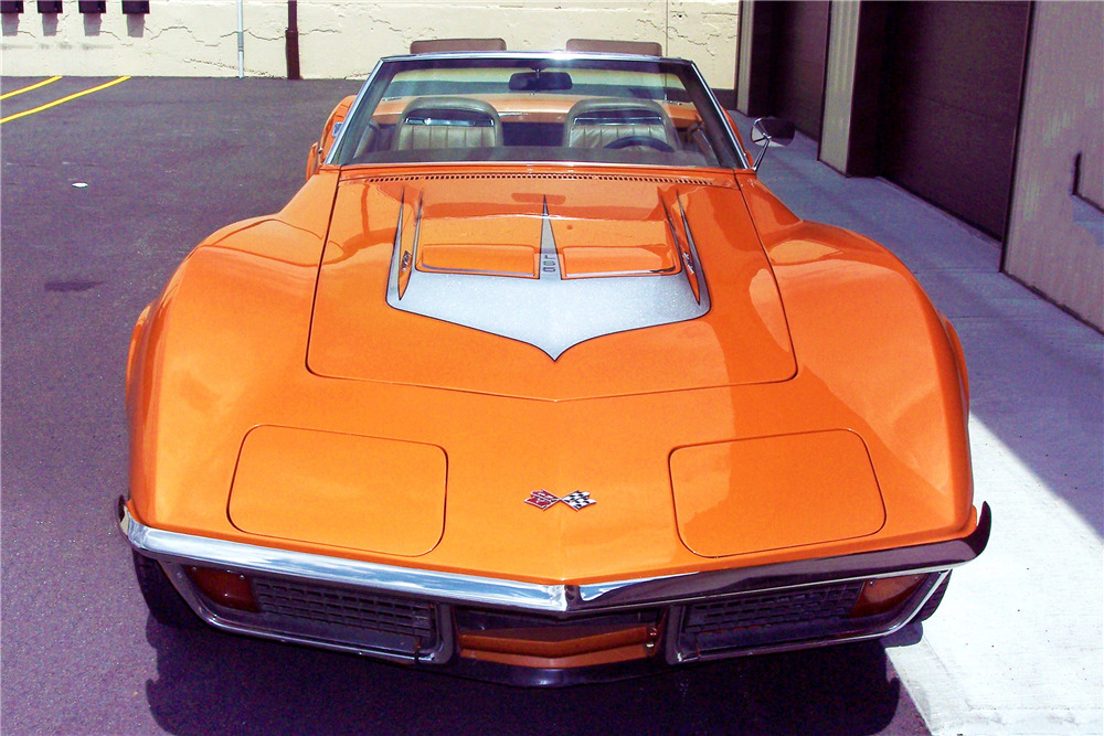 1972 CHEVROLET CORVETTE CONVERTIBLE - Front 3/4 - 219978