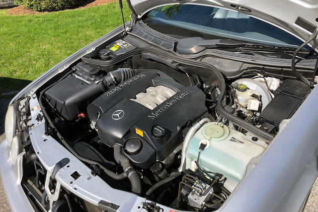 2002 MERCEDES-BENZ CLK320 CABRIOLET - Engine - 220015