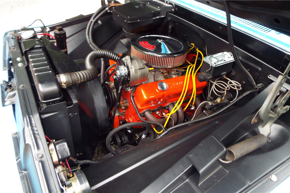1966 CHEVROLET C10 CUSTOM STEPSIDE PICKUP  - Engine - 220027