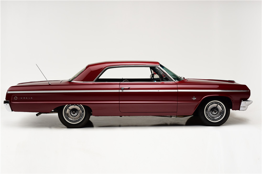 1964 CHEVROLET IMPALA SS 409 - Side Profile - 220028