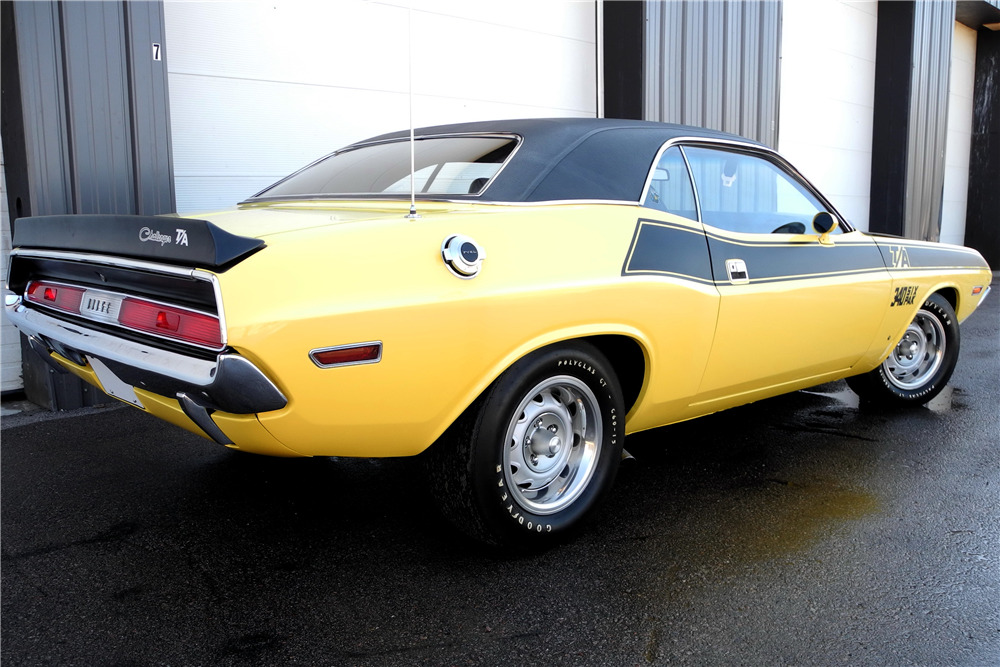 1970 DODGE CHALLENGER T/A - Rear 3/4 - 220050