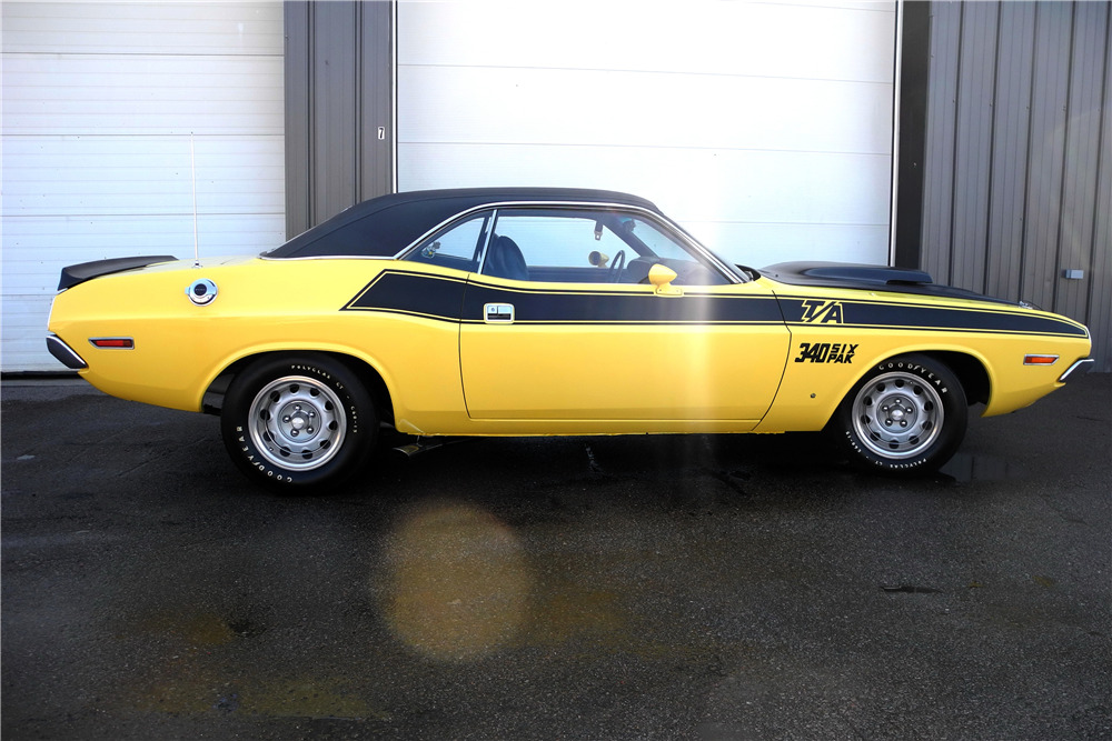 1970 DODGE CHALLENGER T/A - Side Profile - 220050