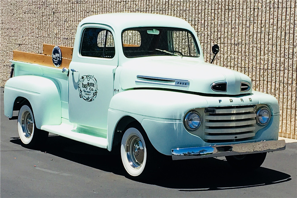 1949 FORD F-1 PICKUP - Front 3/4 - 220066