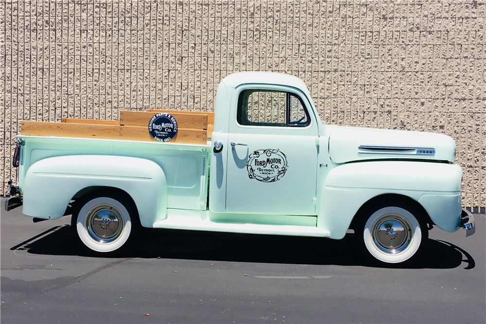 1949 FORD F-1 PICKUP - Side Profile - 220066