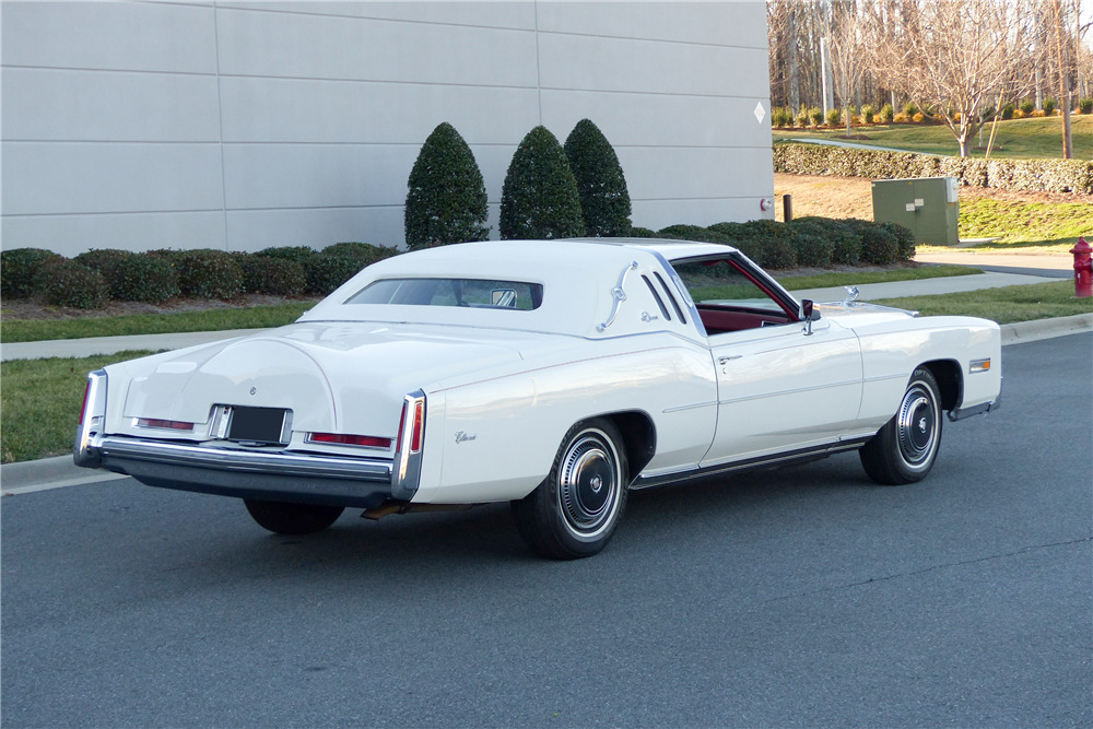 1976 CADILLAC ELDORADO - Rear 3/4 - 220107
