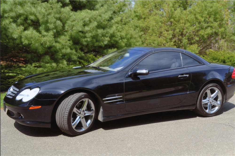 2004 MERCEDES-BENZ SL500 CONVERTIBLE - Side Profile - 220185