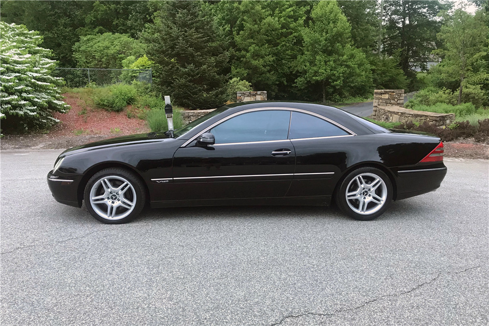 2002 MERCEDES-BENZ CL600 - Side Profile - 220213
