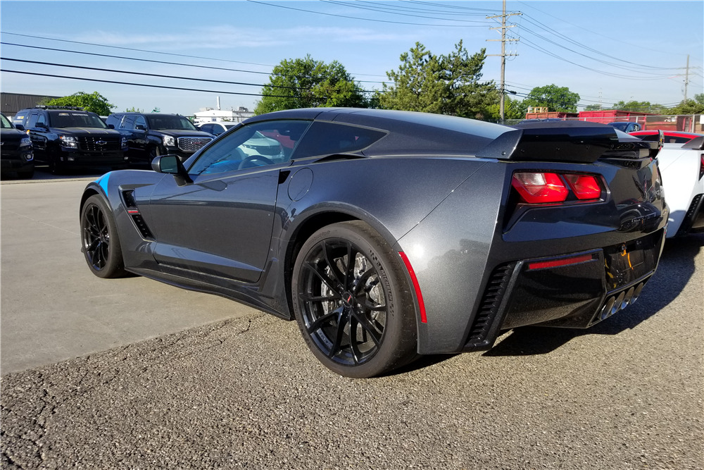 2017 CHEVROLET CORVETTE GRAND SPORT COUPE - Rear 3/4 - 220235