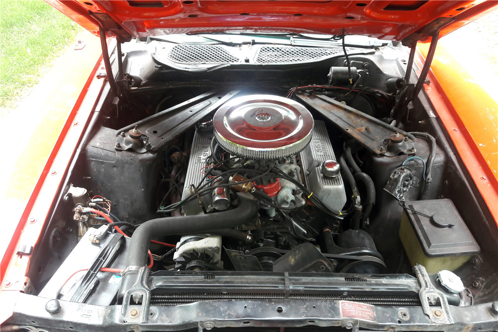 1971 MERCURY COUGAR CONVERTIBLE - Engine - 220262