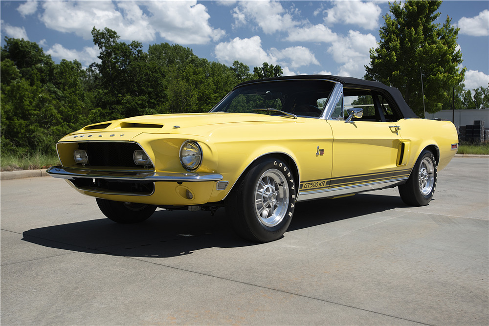 1968 SHELBY GT500KR CONVERTIBLE - Front 3/4 - 220364