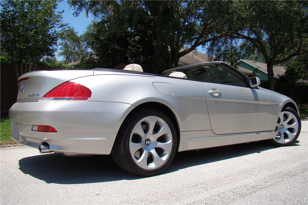 2005 BMW 645Ci CONVERTIBLE - Rear 3/4 - 220392