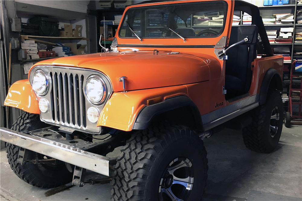 1980 JEEP CJ7 - Front 3/4 - 220549