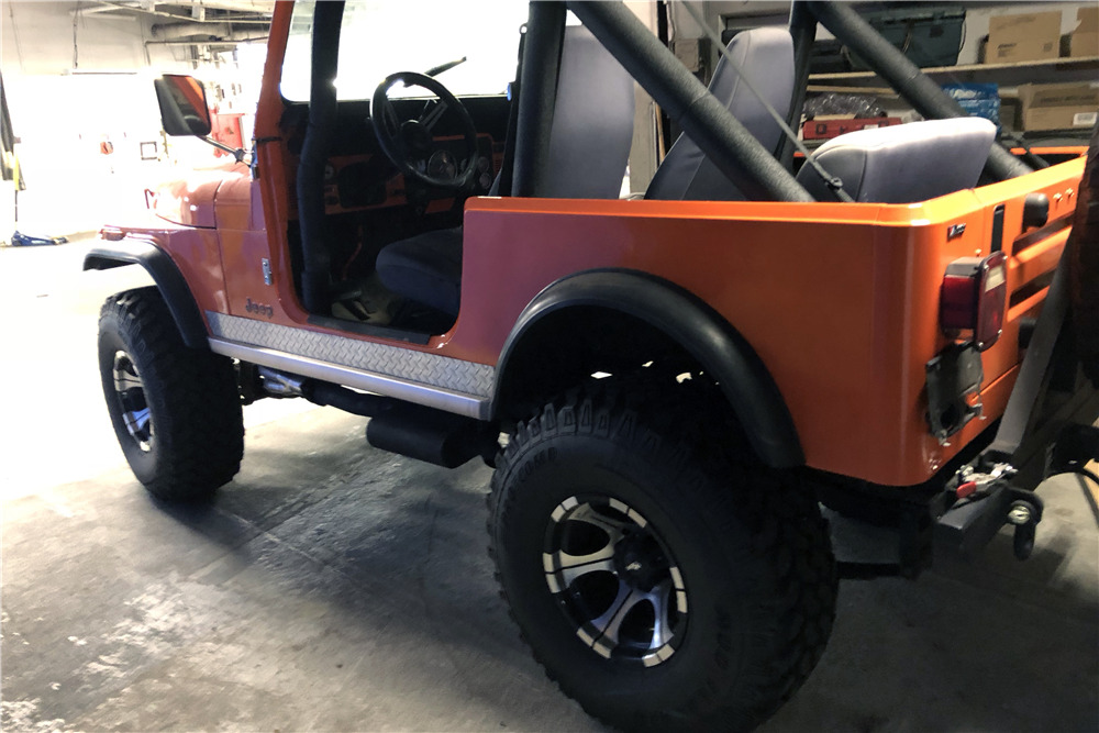 1980 JEEP CJ7 - Rear 3/4 - 220549