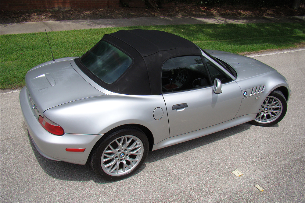 2002 Bmw Z3 Roadster 2002 Bmw Z3 Roadster Rear 3 4 220599