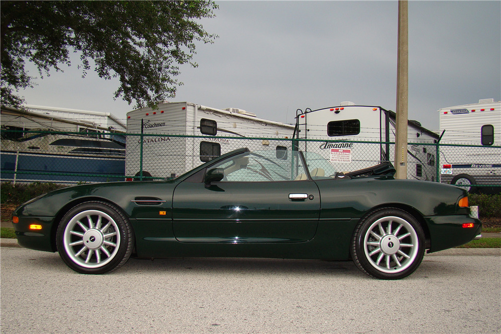 1997 ASTON MARTIN DB7 VOLANTE - Side Profile - 220601