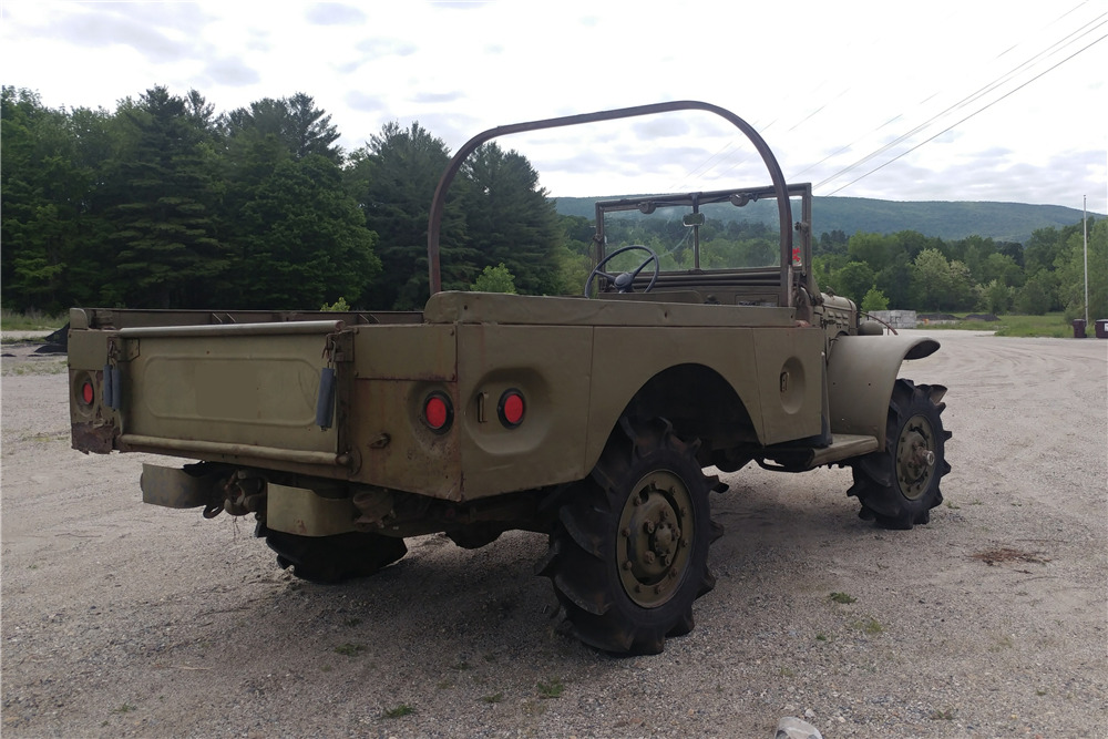 1944 DODGE WC WC-52 CARGO TRUCK - Rear 3/4 - 220802