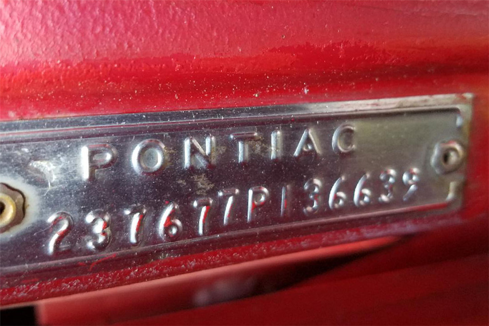 1967 PONTIAC LEMANS CONVERTIBLE - Misc 2 - 221125
