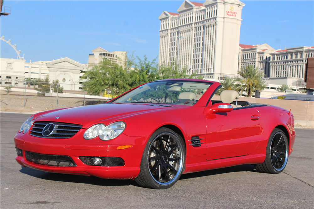 2005 MERCEDES-BENZ SL600 ROADSTER - Front 3/4 - 221324