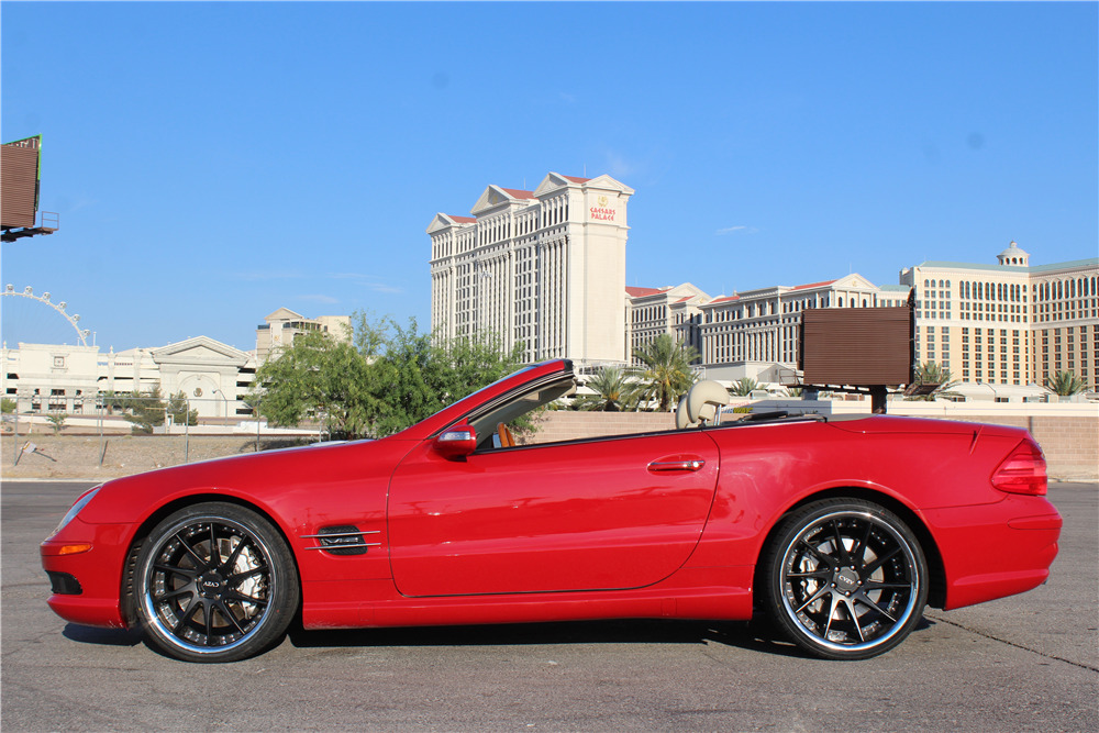 2005 MERCEDES-BENZ SL600 ROADSTER - Side Profile - 221324