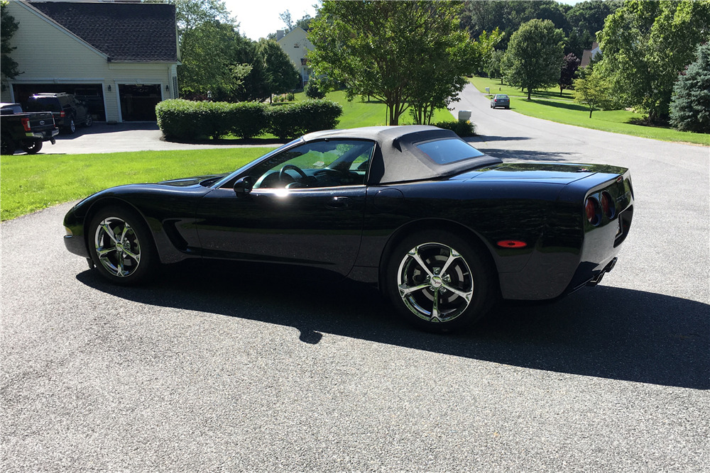 2000 CHEVROLET CORVETTE CONVERTIBLE - Rear 3/4 - 221327