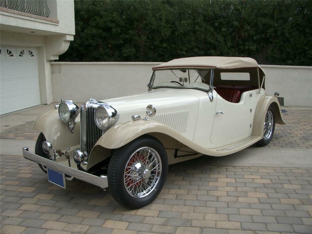 1935 Swallow Ss 1 2 Door Open 4 Place Tourer