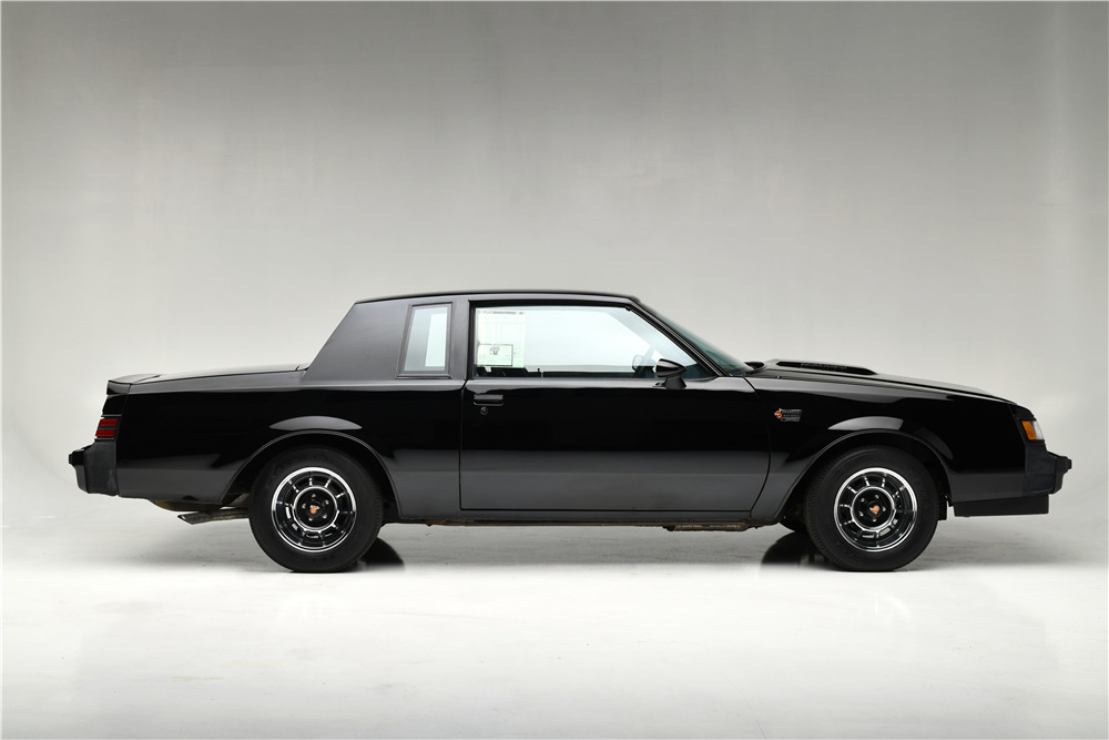 1987 BUICK GRAND NATIONAL - Side Profile - 221801