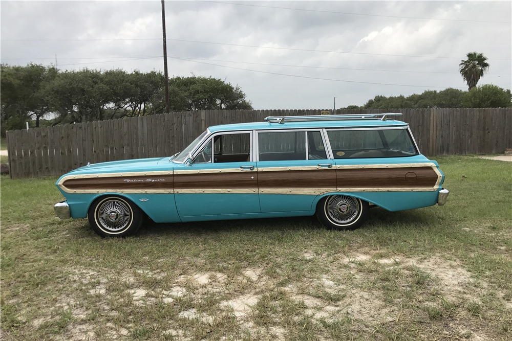 1964 FORD FALCON WAGON - Side Profile - 221824