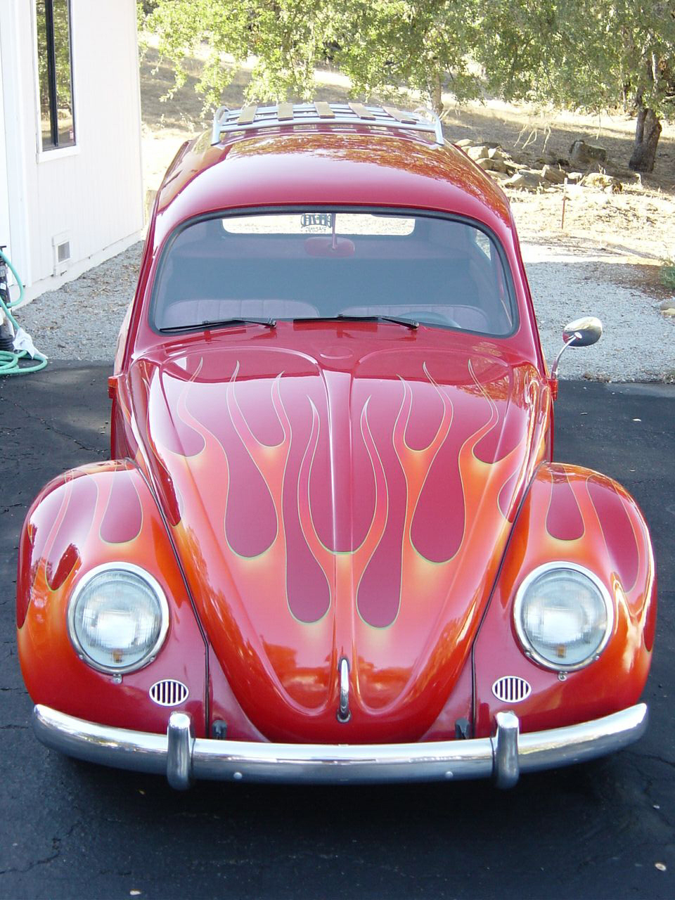 1959 VOLKSWAGEN CUSTOM BUG BUS - Side Profile - 22192