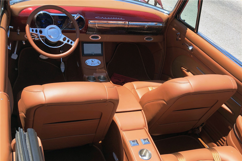 1954 CHEVROLET BEL AIR CUSTOM CONVERTIBLE - Interior - 221927