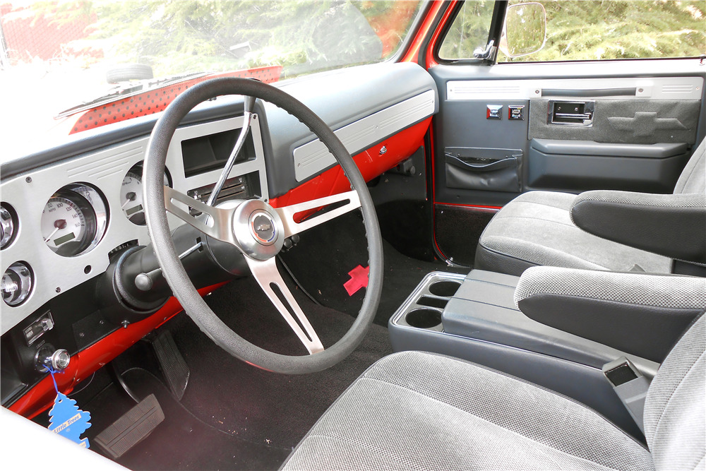 1978 CHEVROLET C10 CUSTOM PICKUP - Interior - 221929