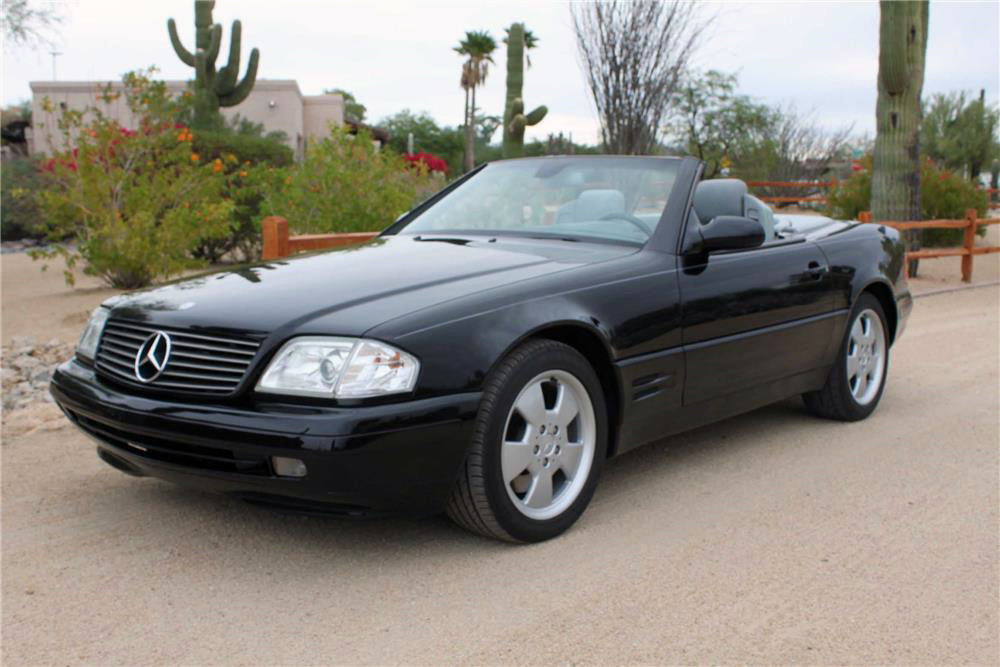 1999 MERCEDES-BENZ SL500 ROADSTER - Front 3/4 - 221934
