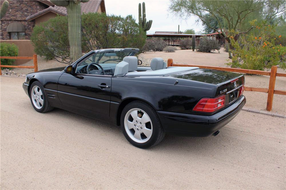 1999 MERCEDES-BENZ SL500 ROADSTER - Rear 3/4 - 221934