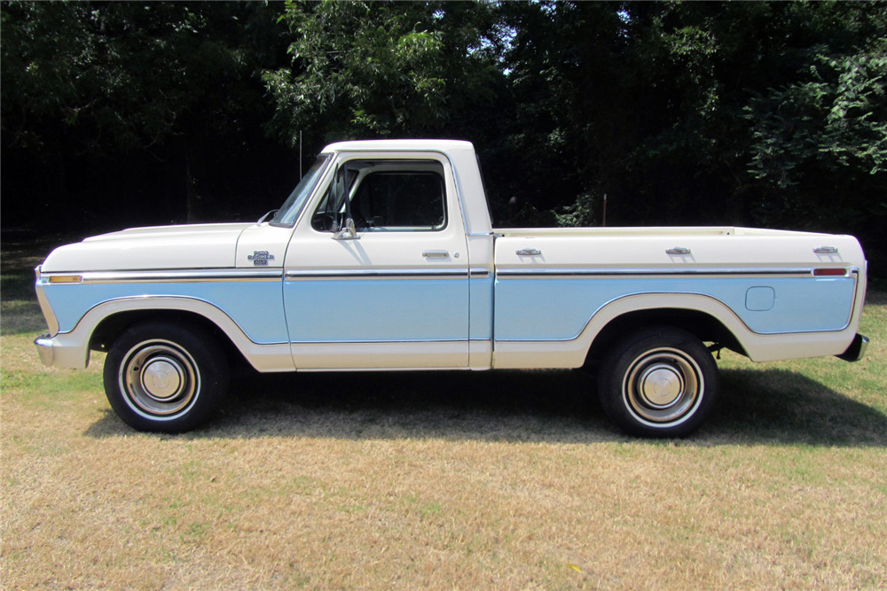 1977 FORD RANGER XLT F-100 PICKUP - Side Profile - 222002